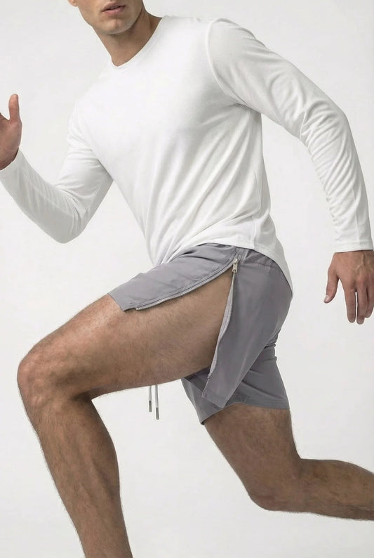 Effort Zipper Shorts - Visions Eyewear