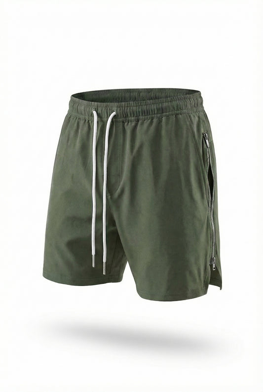 Running Short Side Zipper - Effort Activewear