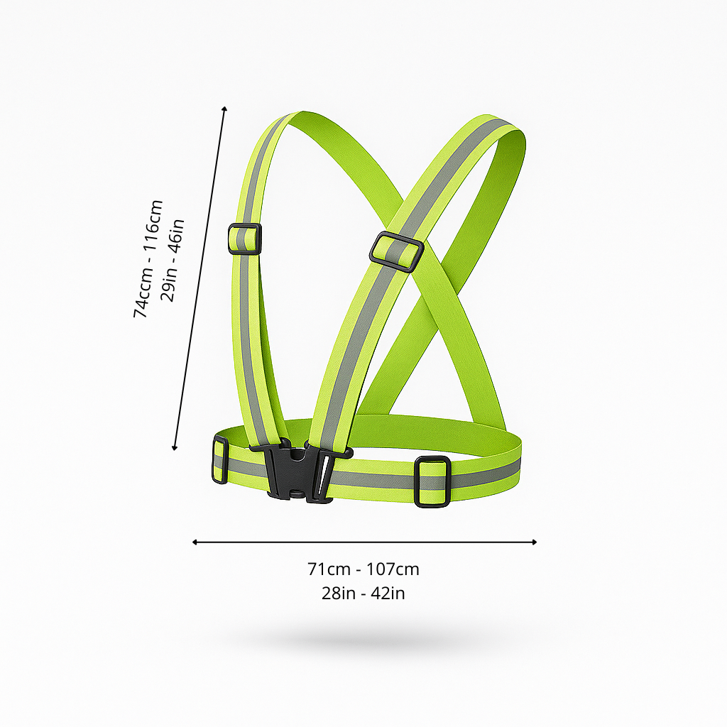 Reflective Running Vest - Effort Activewear