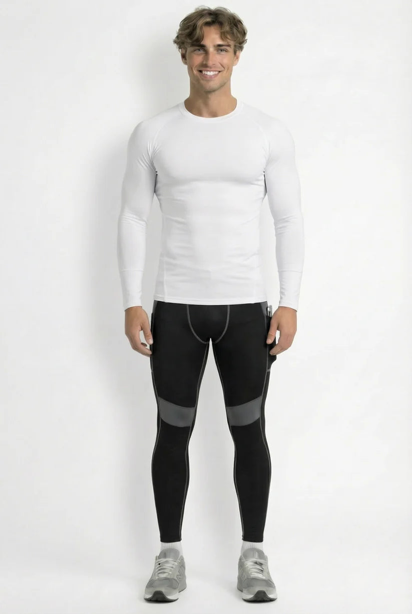 Effort Long Compression Pants - Visions Eyewear