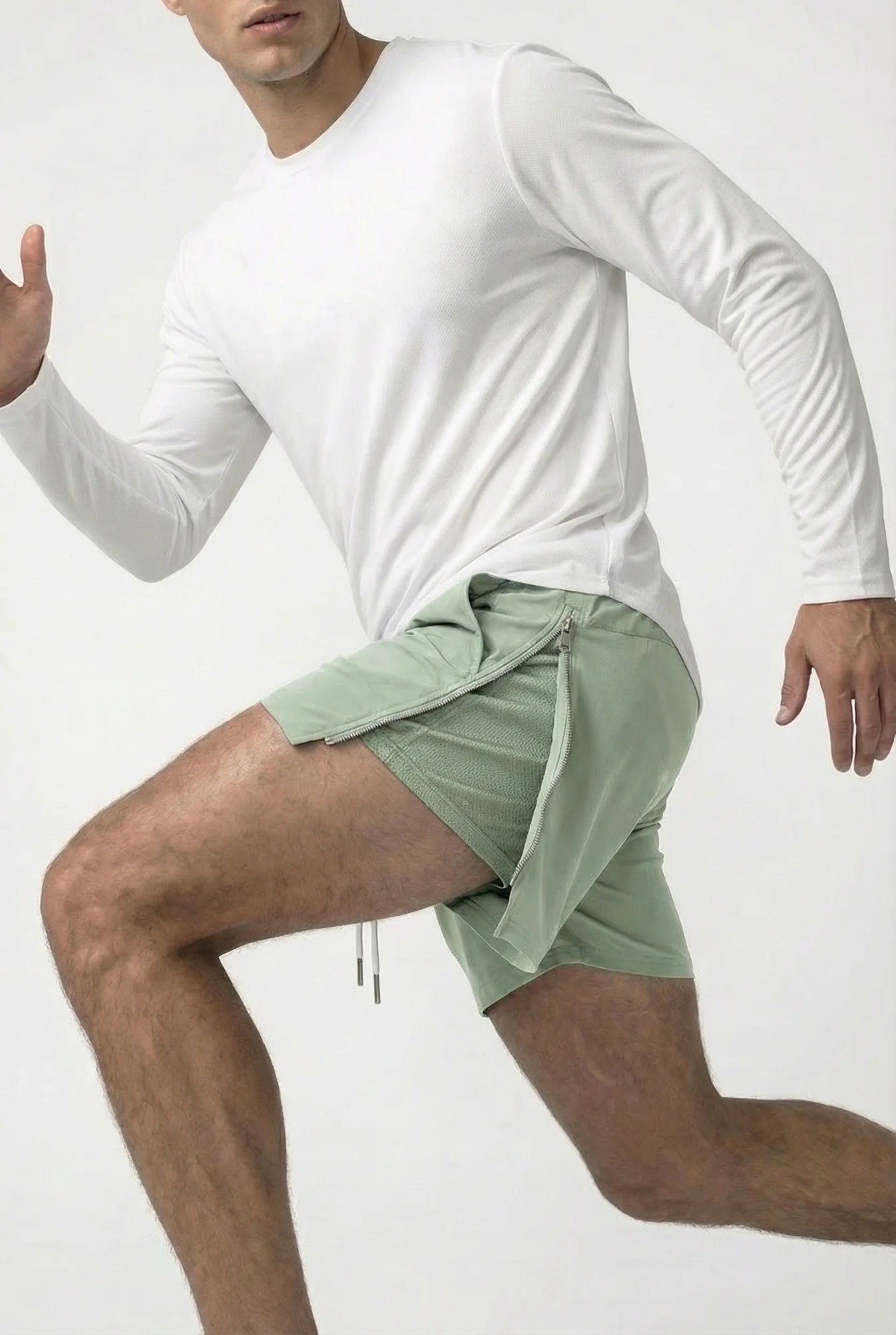 Effort Zipper Shorts - Visions Eyewear