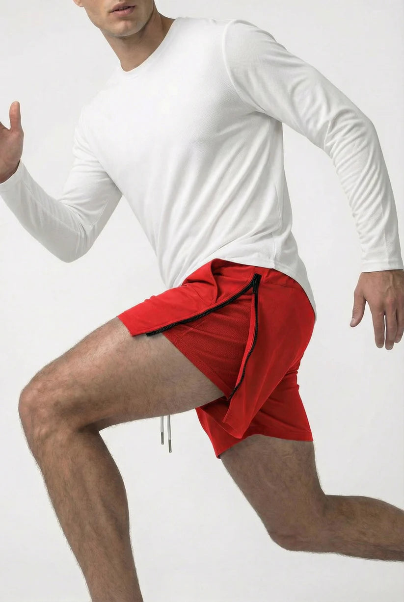 Effort Zipper Shorts - Visions Eyewear