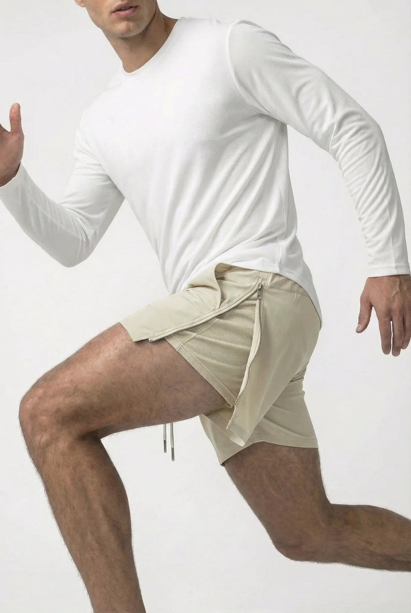 Effort Zipper Shorts - Visions Eyewear
