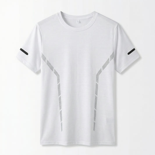 Running T-shirt Stripes - Effort Activewear
